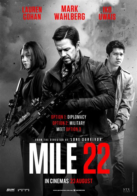 cast of mile 22 movie